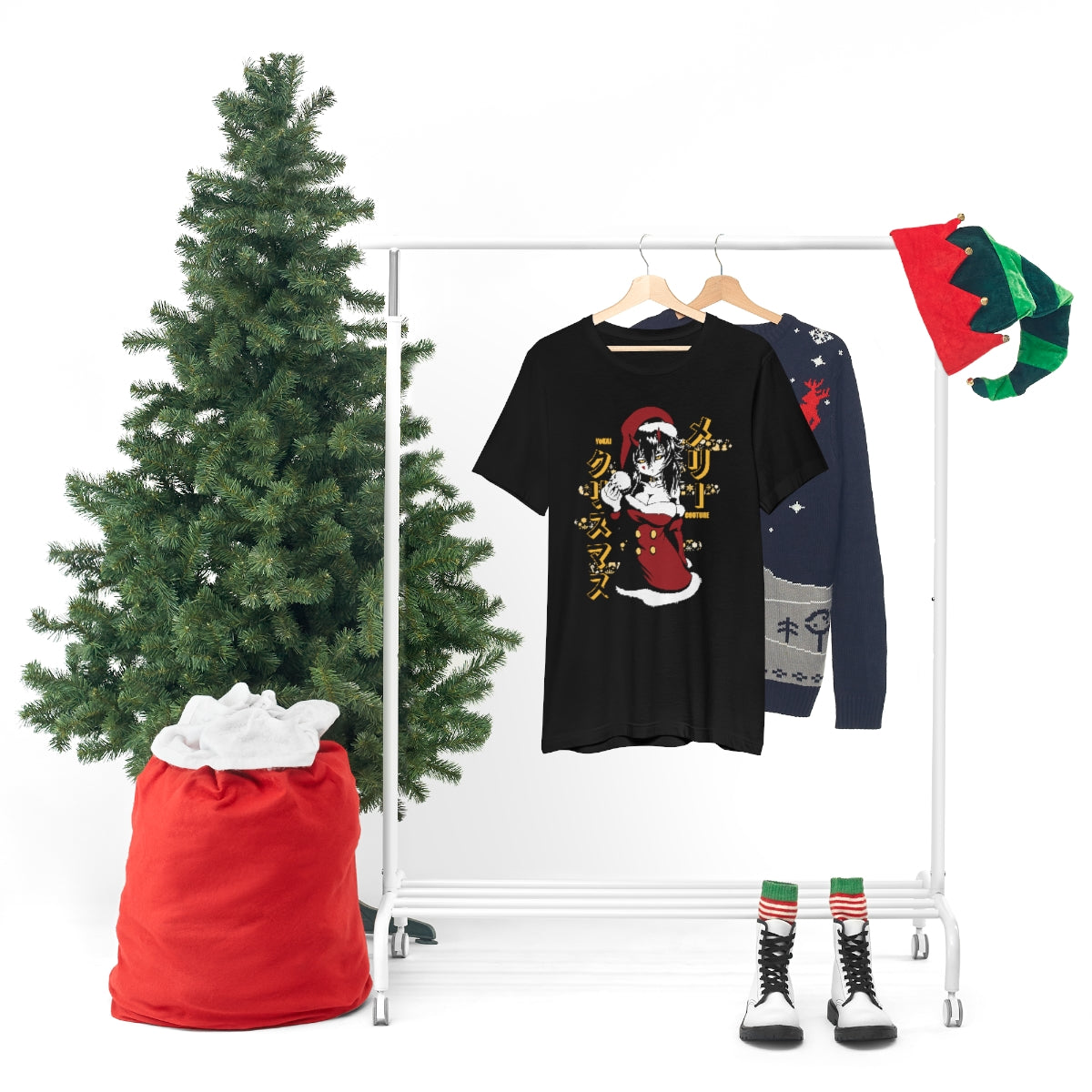 Yokai Couture Holiday Christmas Yoko Anime Streetwear Design